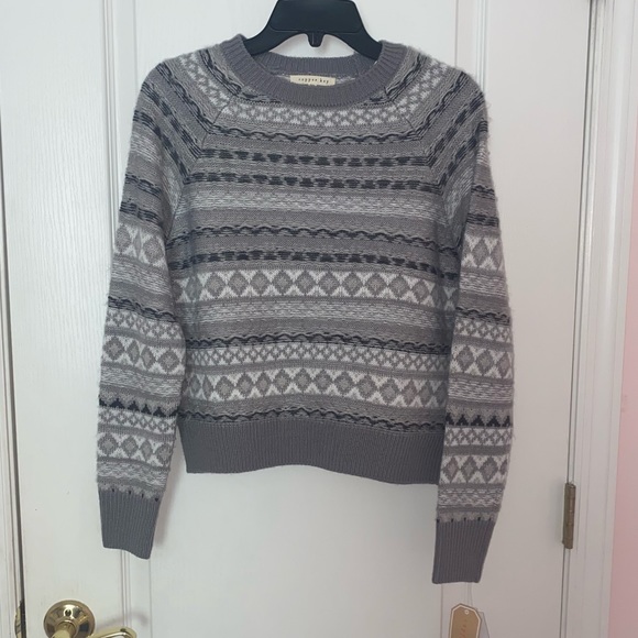 Copper Key Sweaters Nwt Copper Key Stripe Fair Isle Longsleeve